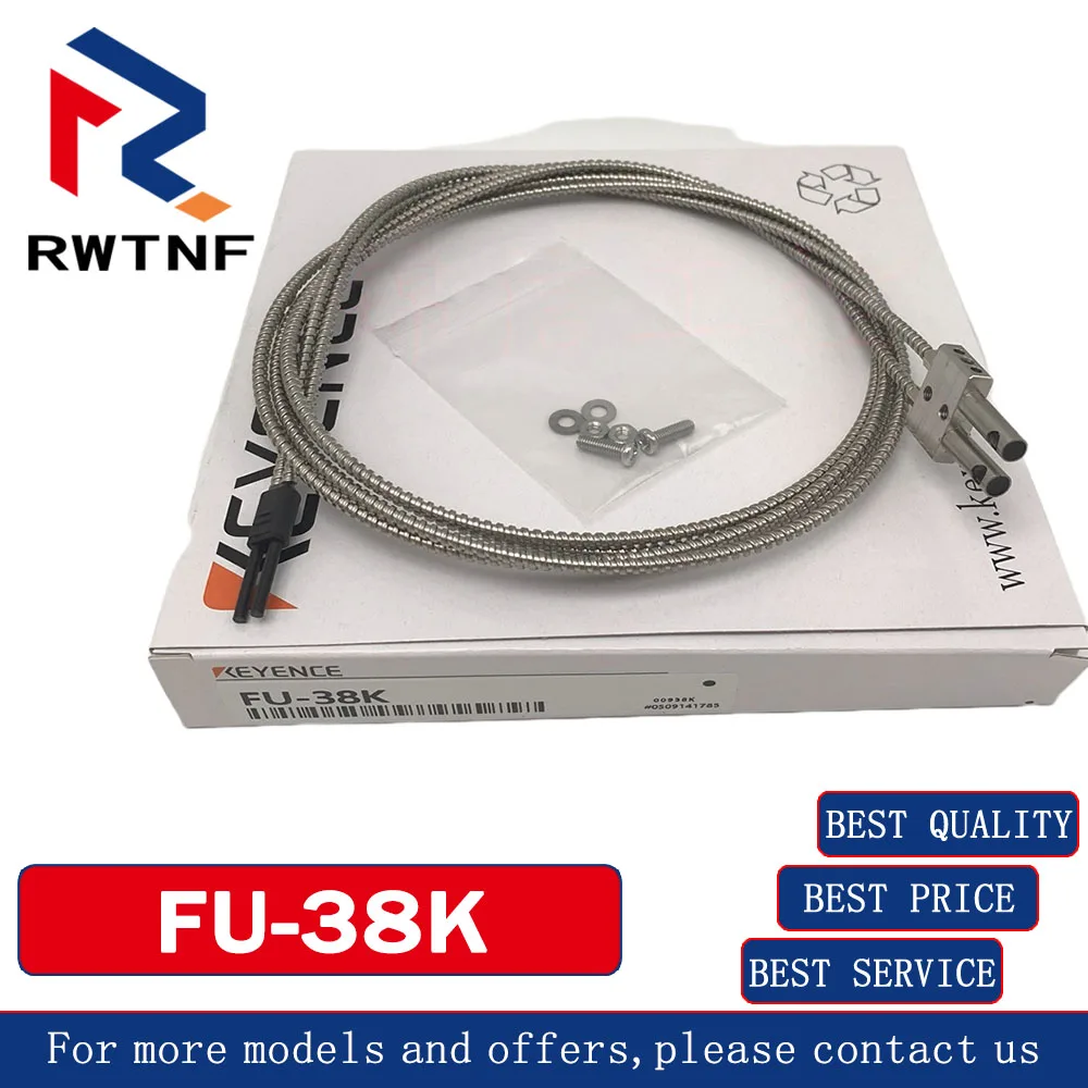 Brand New Genuine FU-38K KEYENCE high temperature resistant fiber optic sensor 100% original
Brand New Genuine FU-38K KEYENCE high temperature resistant fiber optic sensor 100% original