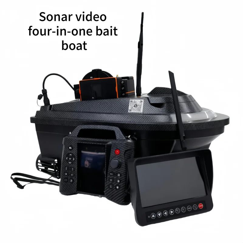 Fishing Rc Bait Boat Sonar Fish Scout Video Fish Scout Four-in-one GPS Positioning Catamaran 12V
Fishing Rc Bait Boat Sonar Fish Scout Video Fish Scout Four-in-one GPS Positioning Catamaran 12V