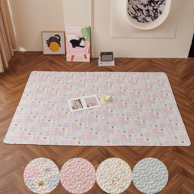 Washable Cotton Anti Slip Carpet Printed Cartoon Children's Crawling Walking Floor Mat Dust Proof Wear Resistant Bedside Rugs
Washable Cotton Anti Slip Carpet Printed Cartoon Children's Crawling Walking Floor Mat Dust Proof Wear Resistant Bedside Rugs