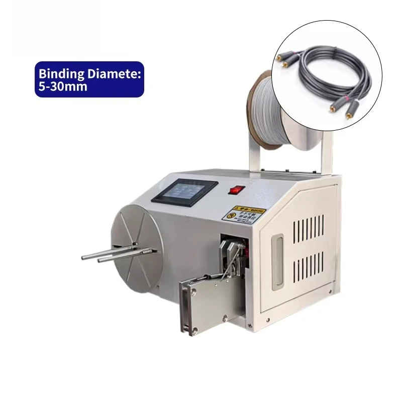 Automatic CNC Data Wire Binding Machine 3-25mm Industrial Equipment Winding Manufacturer Cable Manufacturing Equipment
Automatic CNC Data Wire Binding Machine 3-25mm Industrial Equipment Winding Manufacturer Cable Manufacturing Equipment