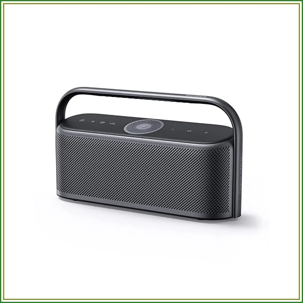 Portable Bluetooth Speaker with 50W Spatial Audio, IPX7 Waterproof, Pro EQ, AUX-in for Home, Office, Backyard, Bathroom
Portable Bluetooth Speaker with 50W Spatial Audio, IPX7 Waterproof, Pro EQ, AUX-in for Home, Office, Backyard, Bathroom
