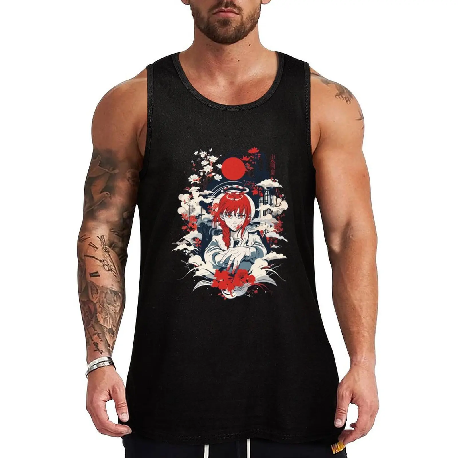 Makima Tank Top Bodybuilding Tank Top Sleeveless Gym Fitness Shirt
Makima Tank Top Bodybuilding Tank Top Sleeveless Gym Fitness Shirt