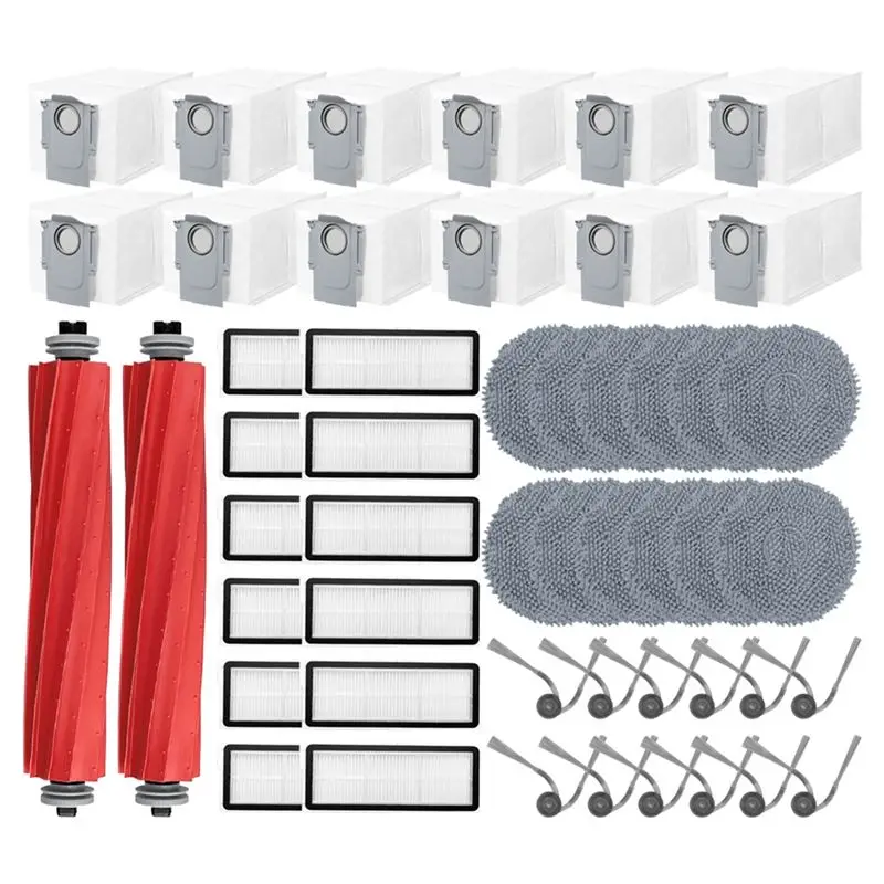Горячая новинка: Комплект аксессуаров для пылесосов Roborock QV 35A/QV 35S/QR 598/QR 798/Qrevo L – основная и боковые щетки, фильтры, насадки для влажной уборки, мешки для сбора пыли
Горячая новинка: Комплект аксессуаров для пылесосов Roborock QV 35A/QV 35S/QR 598/QR 798/Qrevo L – основная и боковые щетки, фильтры, насадки для влажной уборки, мешки для сбора пыли