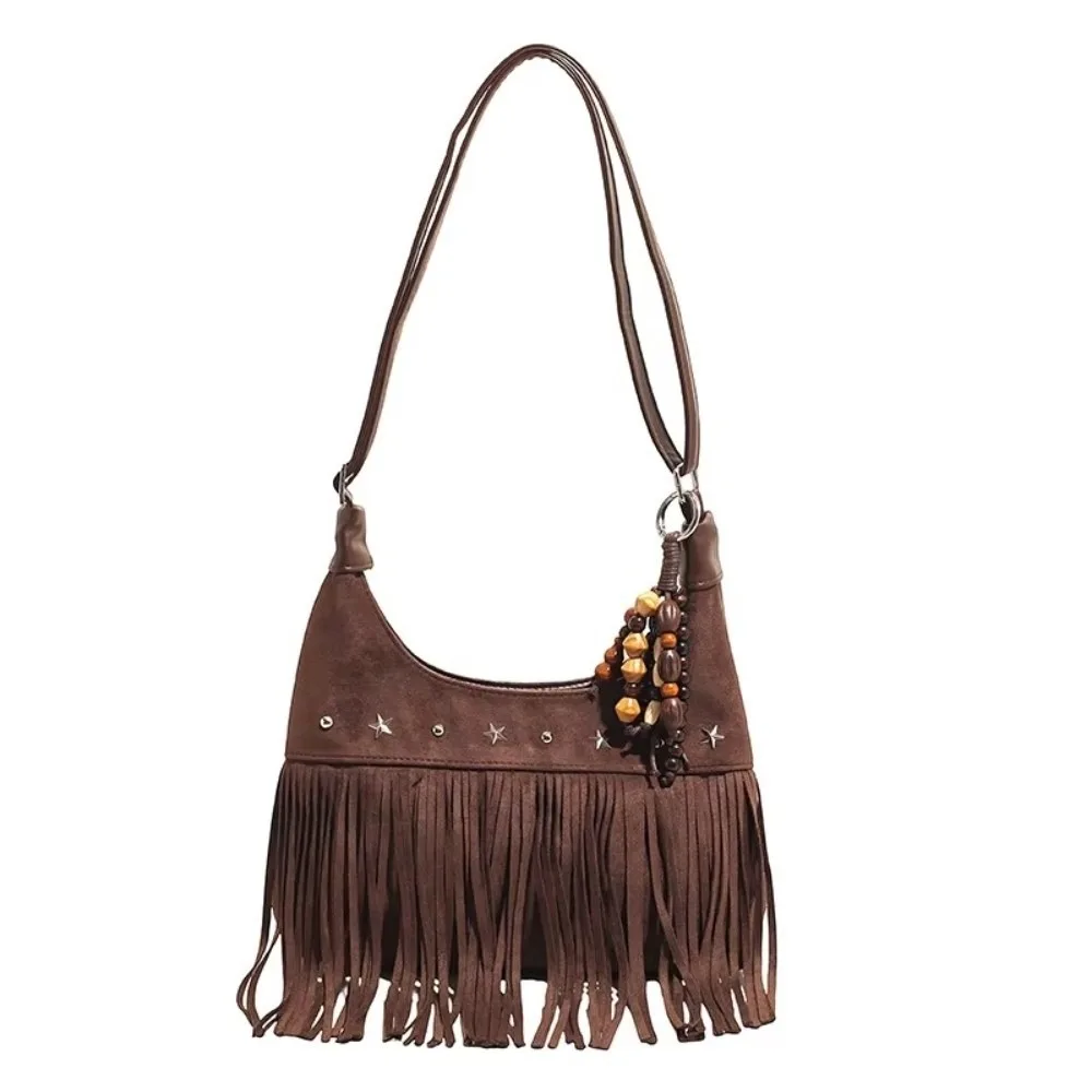 Fashion Vintage Fringe Crossbody Bag Work Shopping Travel Winter Fall Tassel Crescent Bag Luxury Suede Handbag For Women
Fashion Vintage Fringe Crossbody Bag Work Shopping Travel Winter Fall Tassel Crescent Bag Luxury Suede Handbag For Women
