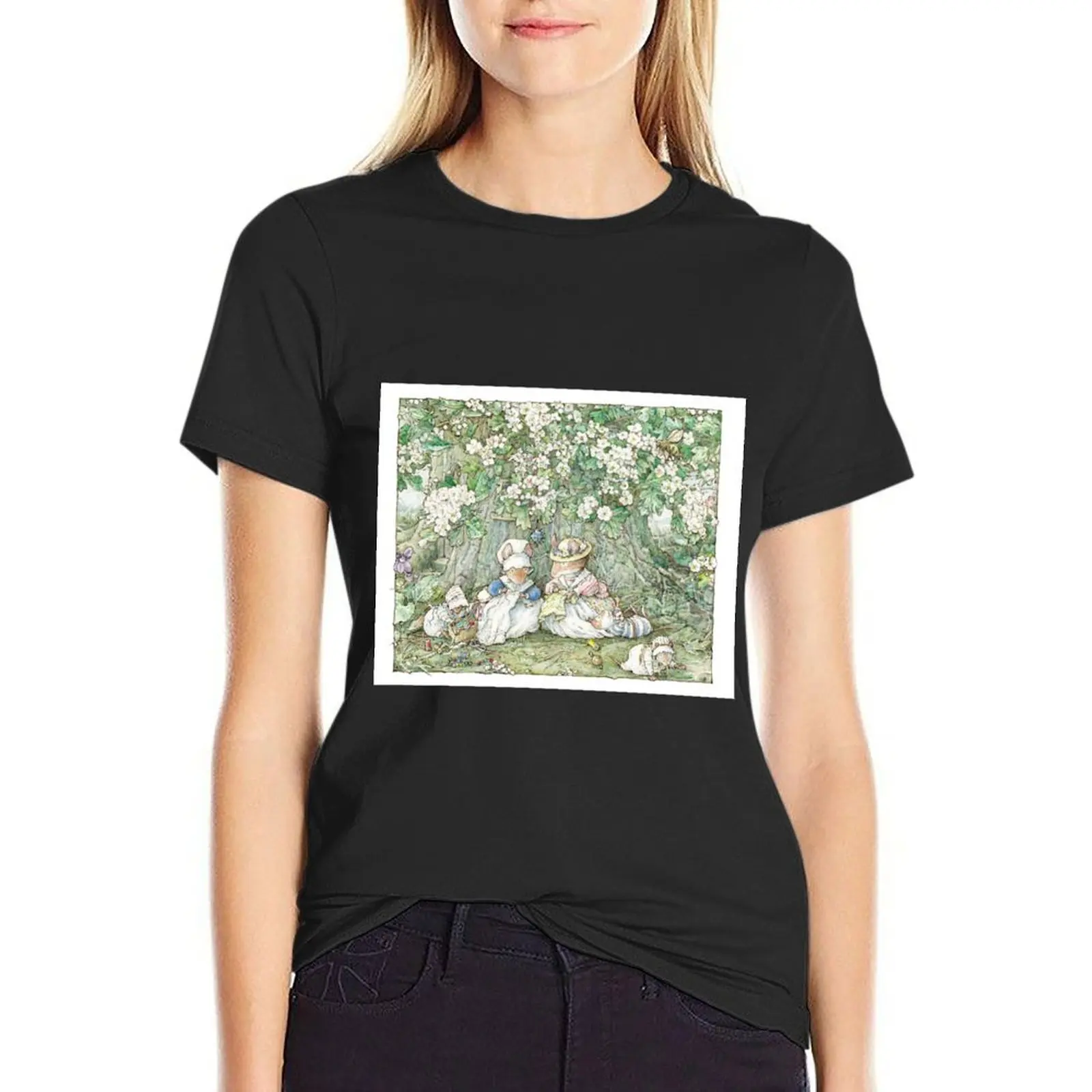 Brambly Hedge - Hawthorn blossom and babies T-Shirt hippie clothes anime clothes funny t-shirt dress for Women plus size
Brambly Hedge - Hawthorn blossom and babies T-Shirt hippie clothes anime clothes funny t-shirt dress for Women plus size