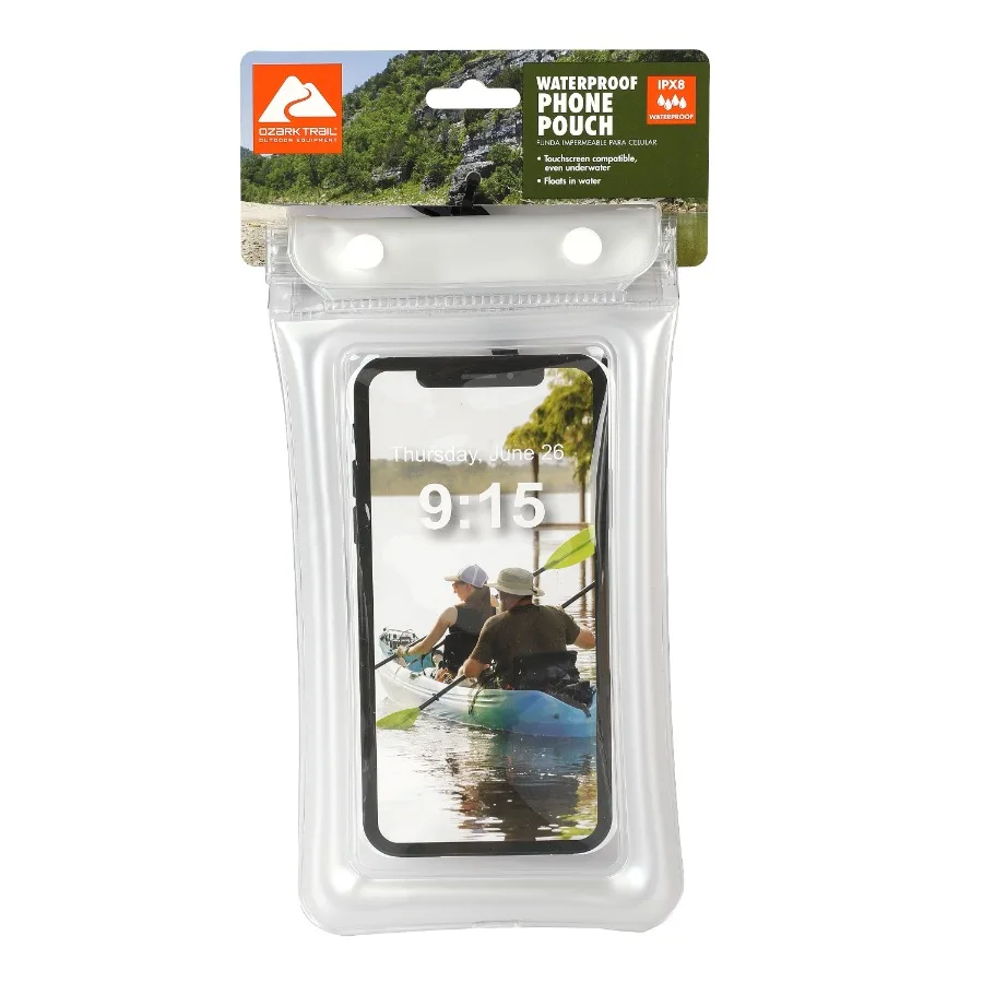Waterproof Phone Pouch Full Cover Case for All Models, Clear
Waterproof Phone Pouch Full Cover Case for All Models, Clear