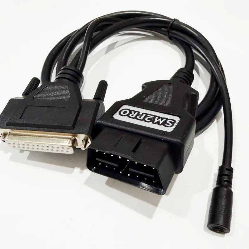 SM2PRO OBD2 To DB15 Cable J2534 ECU Programming Connector Wire Car Diagnostic Tool OBDII 16Pin Extension Cable
SM2PRO OBD2 To DB15 Cable J2534 ECU Programming Connector Wire Car Diagnostic Tool OBDII 16Pin Extension Cable