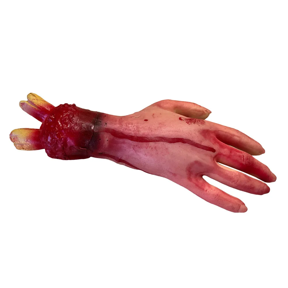 2Pcs Broken Hand Scary Halloween Decoration Severed Bloody Limbs 25x10cm Hyper-Realistic Rubber Hanging Party Props Horror
2Pcs Broken Hand Scary Halloween Decoration Severed Bloody Limbs 25x10cm Hyper-Realistic Rubber Hanging Party Props Horror