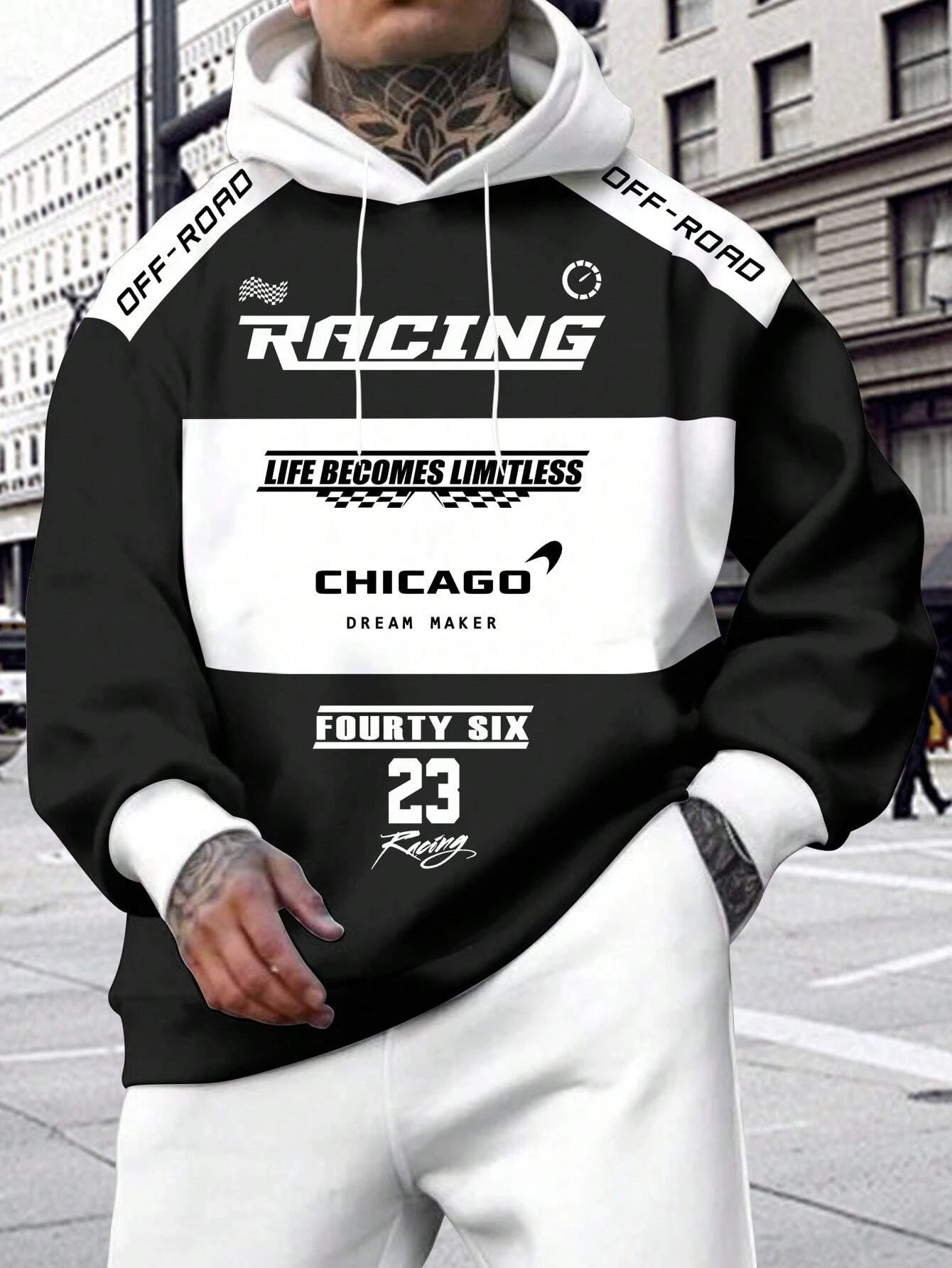 Autumn Winter 3D Men Drawstring Hooded Letter Printed Long Sleeved Sportswear For Off-Road Motorcycle Racing Enthusiasts Hoodies
Autumn Winter 3D Men Drawstring Hooded Letter Printed Long Sleeved Sportswear For Off-Road Motorcycle Racing Enthusiasts Hoodies