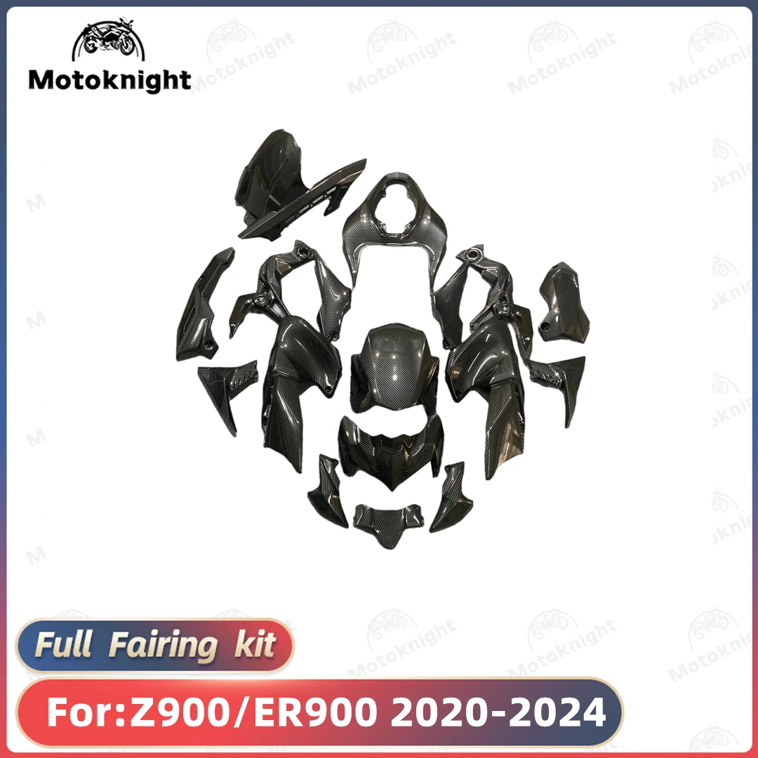 Motorcycle Injection mold Full Fairing Kit fit For Kawasaki Z900 ER900 2020 2021 2022 2023 2024 body Carbon Fibre Paint
Motorcycle Injection mold Full Fairing Kit fit For Kawasaki Z900 ER900 2020 2021 2022 2023 2024 body Carbon Fibre Paint
