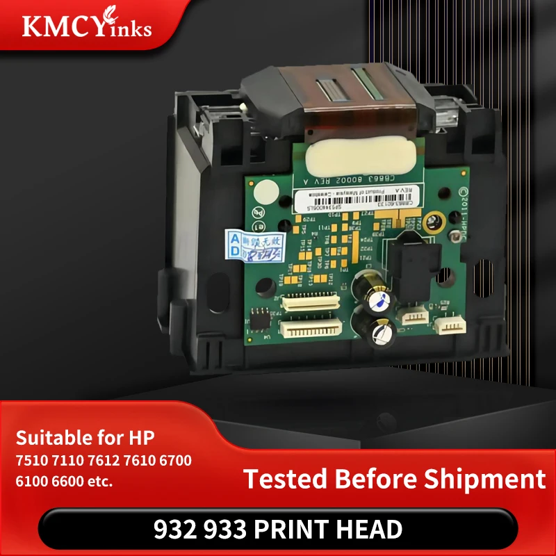 KMCYinks For HP 932 933 CB863 Printer Print Head High Performance Replace For HP Officejet 7510 7110 7612 7610 6700 Printhead
KMCYinks For HP 932 933 CB863 Printer Print Head High Performance Replace For HP Officejet 7510 7110 7612 7610 6700 Printhead