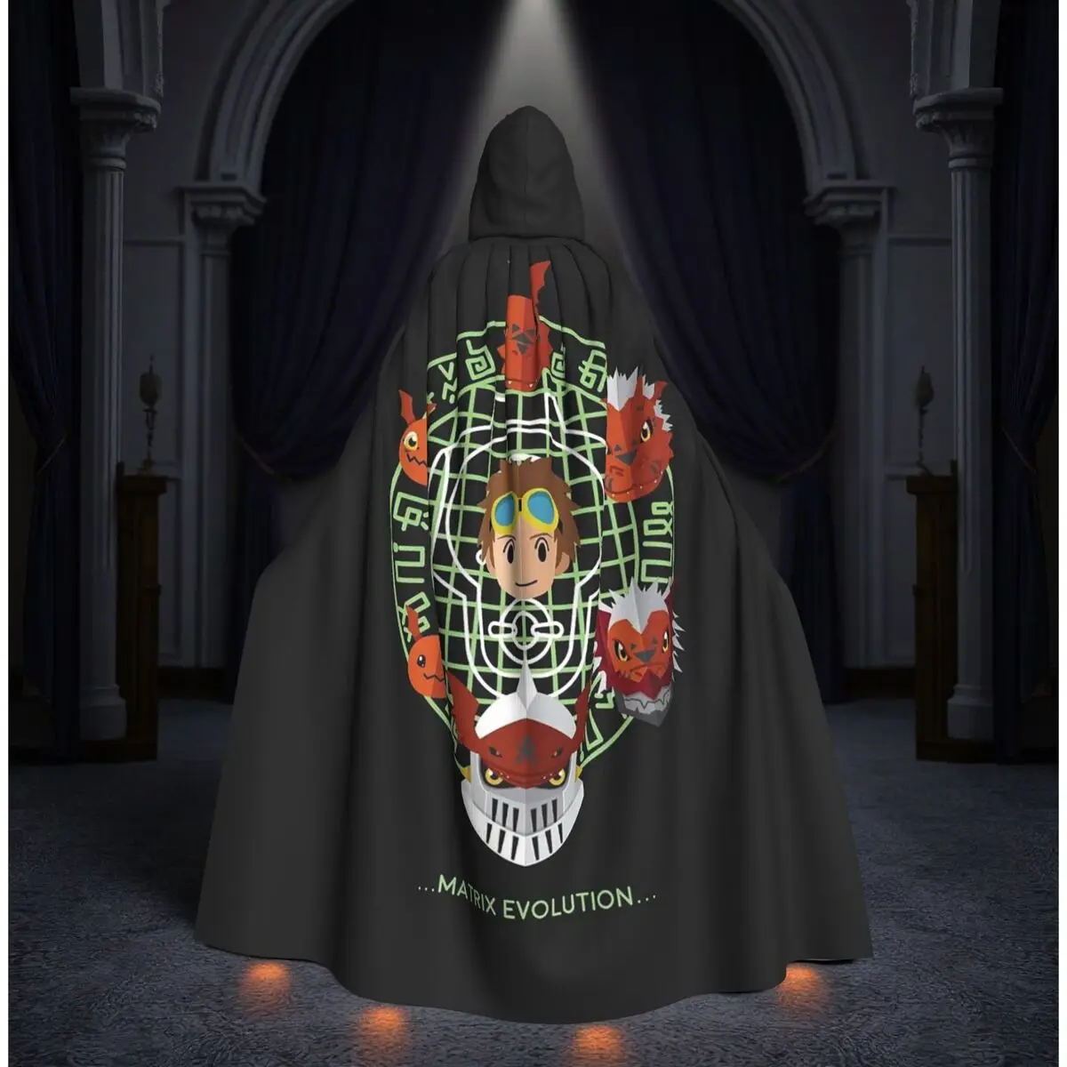 Длинный капюшон-плащ в стиле аниме Digimon Gallantmon, средневековый костюм ведьмы, накидка для косплея, для взрослых, унисекс, для Хэллоуина и вечеринок
Длинный капюшон-плащ в стиле аниме Digimon Gallantmon, средневековый костюм ведьмы, накидка для косплея, для взрослых, унисекс, для Хэллоуина и вечеринок