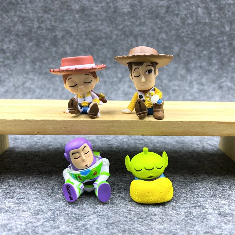 A Set of Four Sleepy Story Bath Woody Three-Eyed Doll Car Desktop Ornaments Doll
A Set of Four Sleepy Story Bath Woody Three-Eyed Doll Car Desktop Ornaments Doll