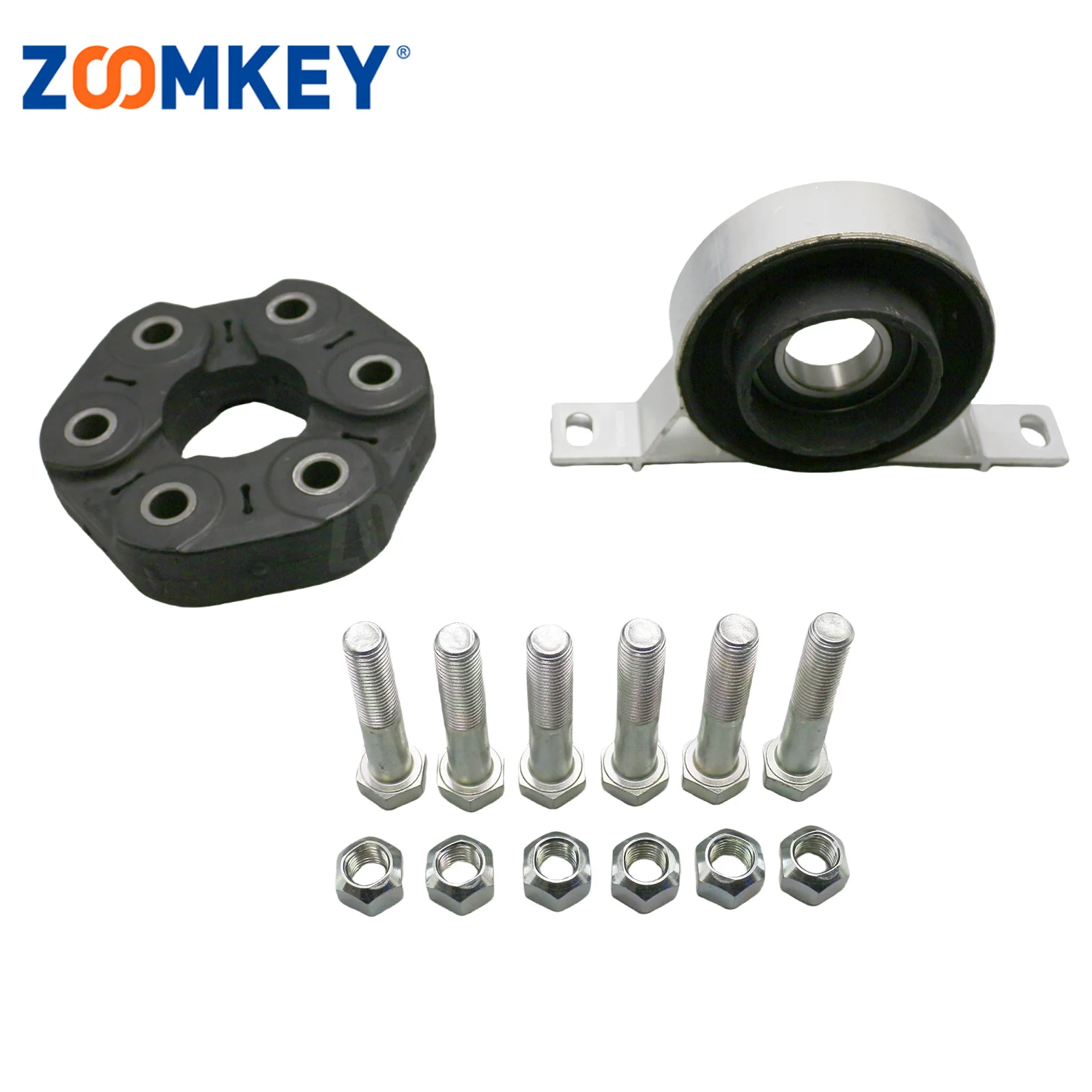 ZOOMKEY Driveshaft Center Carrier Bearing Support Flex Disc Kits For BMW 3 Series Z4 E46
ZOOMKEY Driveshaft Center Carrier Bearing Support Flex Disc Kits For BMW 3 Series Z4 E46