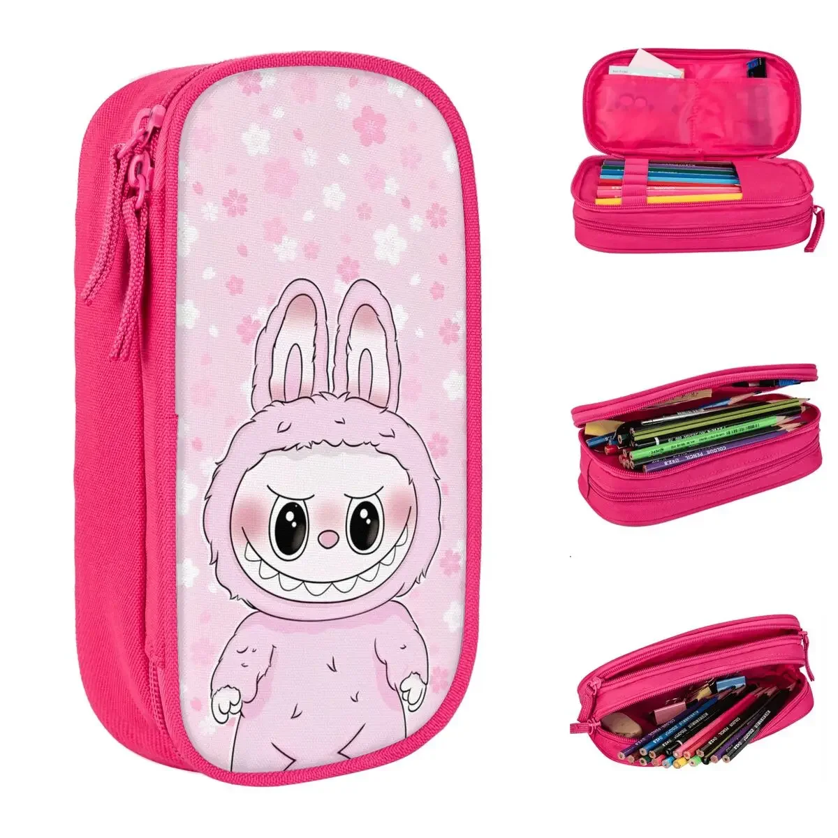 New LABUBU Pencil Case Cute Monsters Pencil Box Pen Holder for Girl Boy Big Capacity Bag School Supplies Gifts Stationery
New LABUBU Pencil Case Cute Monsters Pencil Box Pen Holder for Girl Boy Big Capacity Bag School Supplies Gifts Stationery
