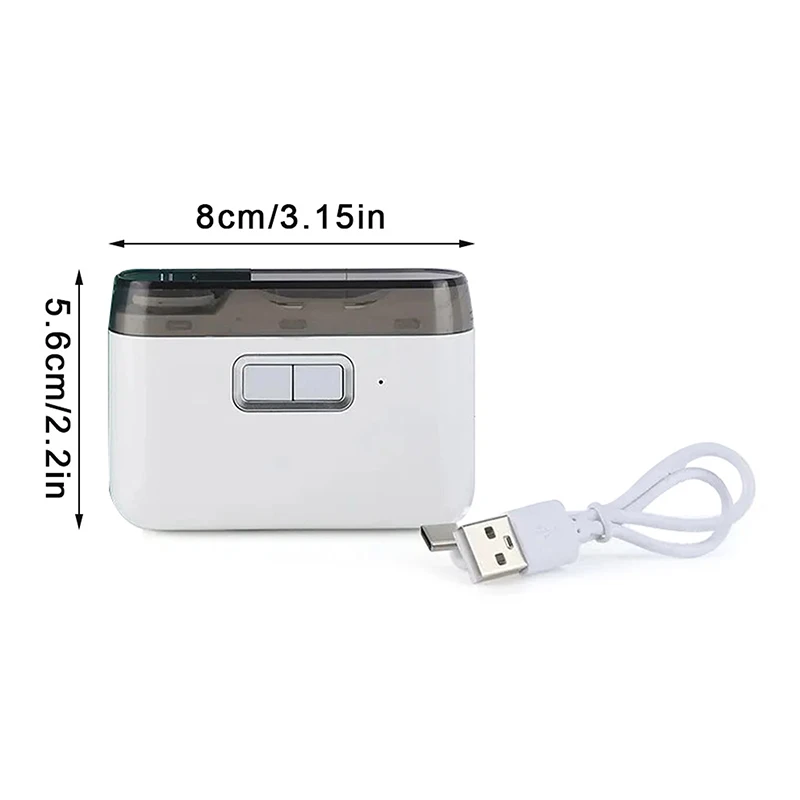 2-in-1 Cutting And Grinding Automatic Nail Clipper, 2-Speed Electric Nail Trimmer With LED Light Electric Toenail Clipper,
2-in-1 Cutting And Grinding Automatic Nail Clipper, 2-Speed Electric Nail Trimmer With LED Light Electric Toenail Clipper,