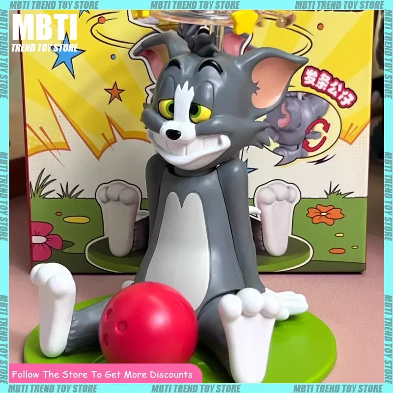 Аутентичная анимированная Заводная игрушка TOM and JERRY, мышь и кошка, слепая коробка, украшение для рабочего стола, весенняя заводная игрушка, подарок для ребенка 
Аутентичная анимированная Заводная игрушка TOM and JERRY, мышь и кошка, слепая коробка, украшение для рабочего стола, весенняя заводная игрушка, подарок для ребенка