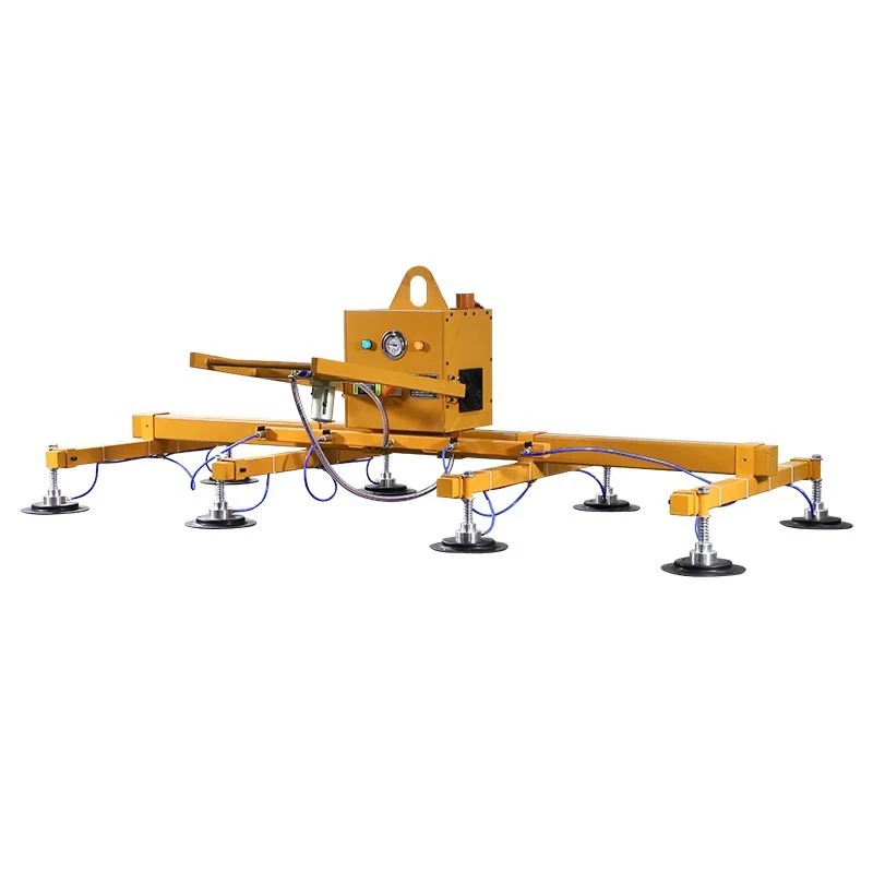 Electric suction cup Pneumatic vacuum spreader Laser cutting Feeder Stone steel plate suction crane Handling manipulator
Electric suction cup Pneumatic vacuum spreader Laser cutting Feeder Stone steel plate suction crane Handling manipulator