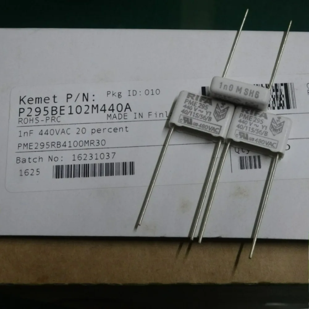 5pcs/lot RIFA PME295 0.001uf 440vAC 1.0nf 1000pf 1nf 102 M brand new 15mm film capacitor PME295RB4100MR
5pcs/lot RIFA PME295 0.001uf 440vAC 1.0nf 1000pf 1nf 102 M brand new 15mm film capacitor PME295RB4100MR