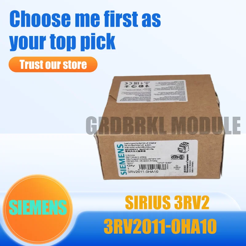New Original SIMIENS 3RV2011-0HA10 Motor Protection Circuit Breaker 0.55-0.8A
New Original SIMIENS 3RV2011-0HA10 Motor Protection Circuit Breaker 0.55-0.8A