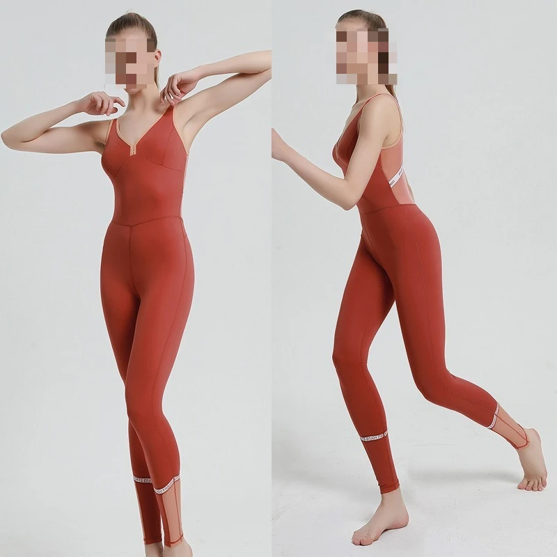Summer one-piece yoga suit for women, high-end new outdoor fitness, one-piece yoga pants
Summer one-piece yoga suit for women, high-end new outdoor fitness, one-piece yoga pants