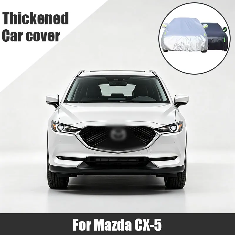 For Mazda CX-5 Full Car Cover Side Zipper Design Waterproof Dustproof Sun Protection Outdoor Vehicle Cover
For Mazda CX-5 Full Car Cover Side Zipper Design Waterproof Dustproof Sun Protection Outdoor Vehicle Cover
