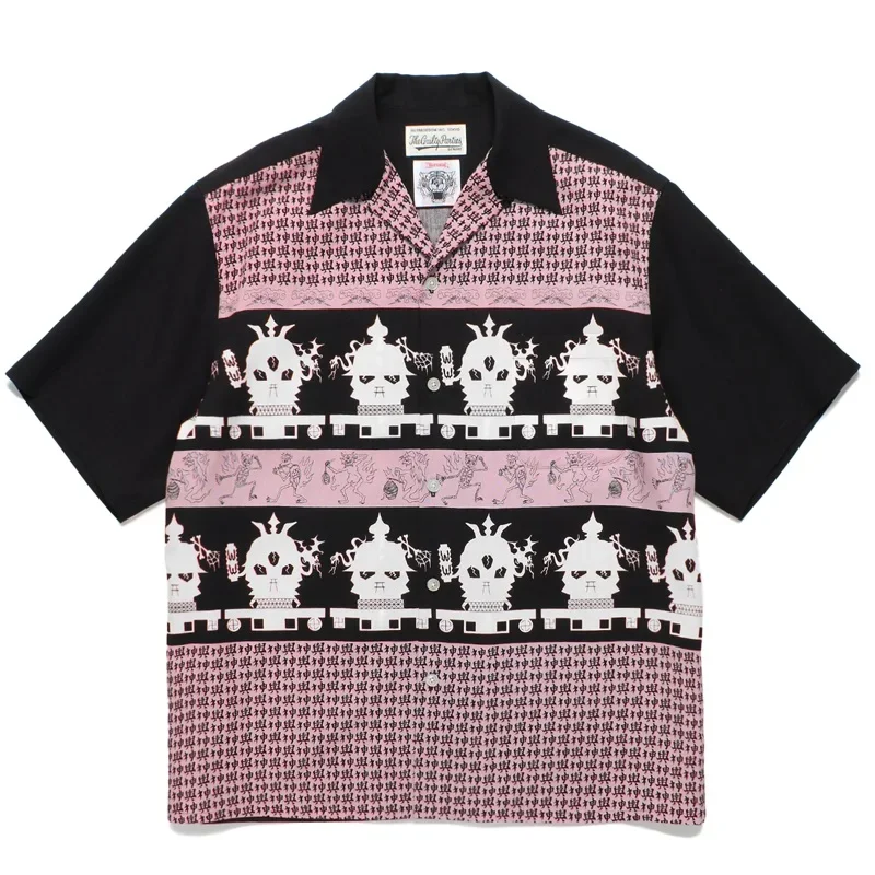 Harajuku с коротким рукавом из мультфильма, шелковые мужские гавайские рубашки с коротким рукавом, винтажная японская лоскутная мешковатая пляжная рубашка большого размера
Harajuku с коротким рукавом из мультфильма, шелковые мужские гавайские рубашки с коротким рукавом, винтажная японская лоскутная мешковатая пляжная рубашка большого размера