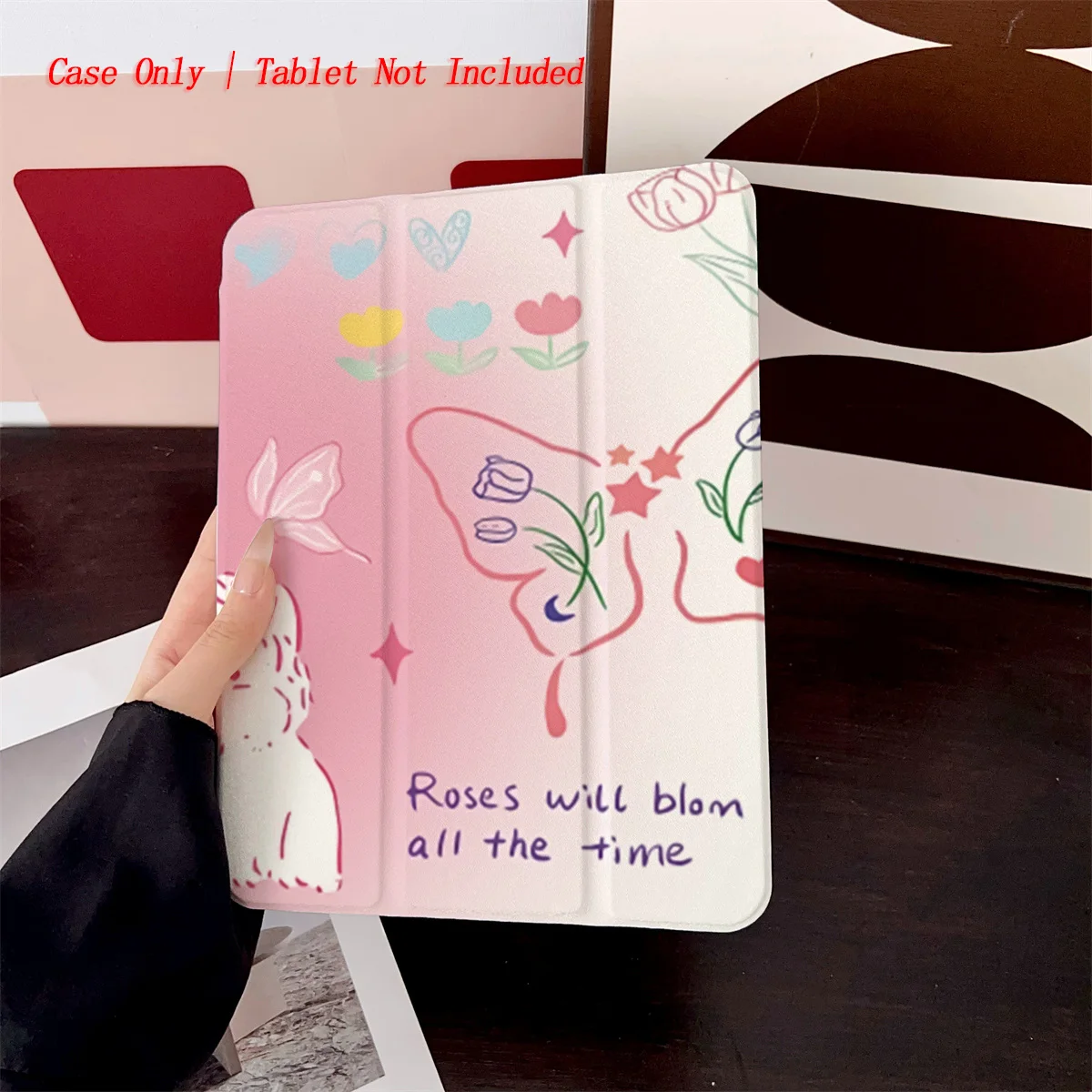 Модный чехол для iPad с милыми красочными бабочками и белыми кроликами для Apple iPad 10-го поколения Pro 11 Air 4 Mini 6, защитный чехол
Модный чехол для iPad с милыми красочными бабочками и белыми кроликами для Apple iPad 10-го поколения Pro 11 Air 4 Mini 6, защитный чехол