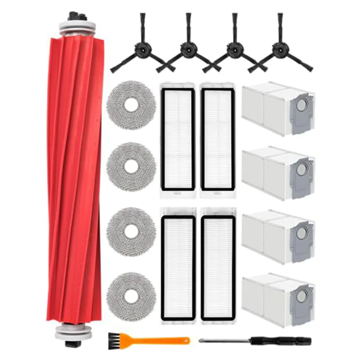 A04V Accessories for Q / P10 Robot Vacuum Cleaner Replacement Parts Set for Q Accessories
A04V Accessories for Q / P10 Robot Vacuum Cleaner Replacement Parts Set for Q Accessories