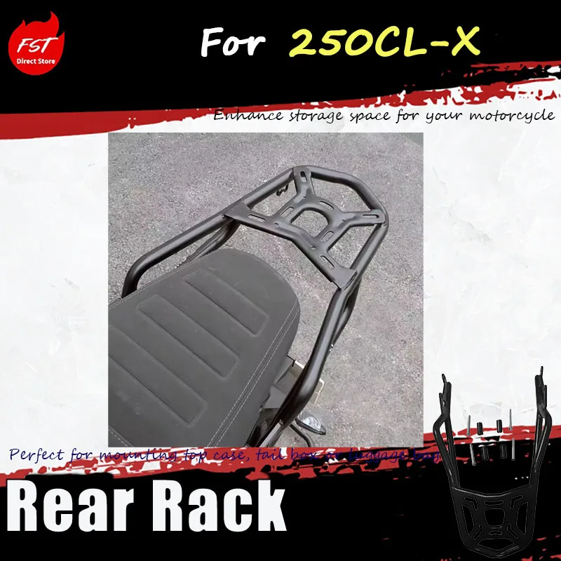 For the rear shelf rear compartment frame rear handrail rear compartment bracket modification accessories for 250CL-X
For the rear shelf rear compartment frame rear handrail rear compartment bracket modification accessories for 250CL-X