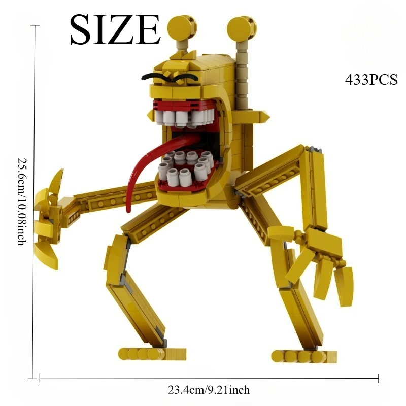 433PCS Rhythm Box Monster Building Kit - Musical Creature MOC Model for Teens & Adults, Funky Collector's Gift
433PCS Rhythm Box Monster Building Kit - Musical Creature MOC Model for Teens & Adults, Funky Collector's Gift
