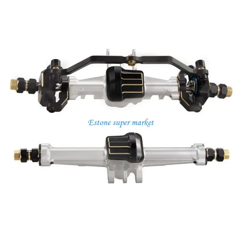 090B Aluminum Front Rear Axles Housing Assembly Replacement for 1/18 TRX4M Defender Remote Control Crawler Upgrade Parts
090B Aluminum Front Rear Axles Housing Assembly Replacement for 1/18 TRX4M Defender Remote Control Crawler Upgrade Parts