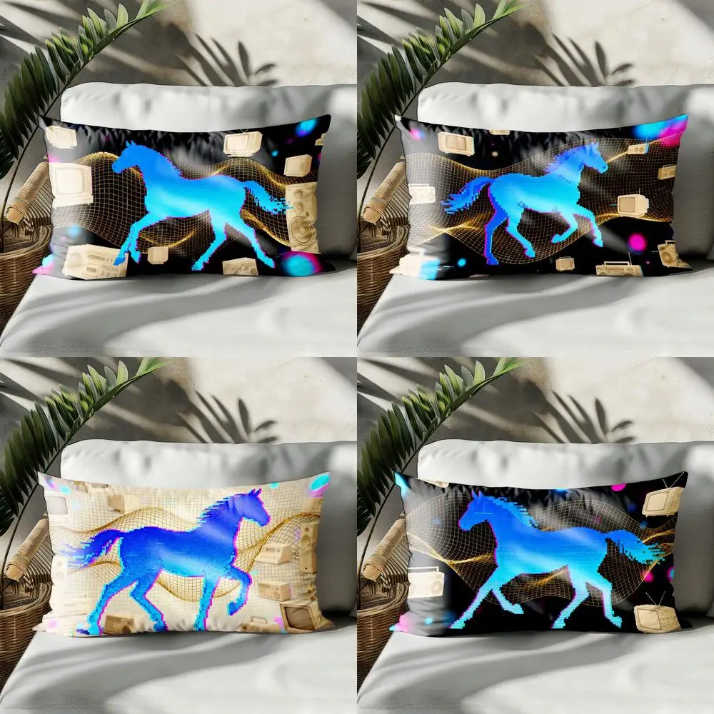 Чехол для подушки с 2D ретро-принтом «Лошадь», подходит для дивана, спальни, автомобиля, прямоугольная подушка для спины
Чехол для подушки с 2D ретро-принтом «Лошадь», подходит для дивана, спальни, автомобиля, прямоугольная подушка для спины