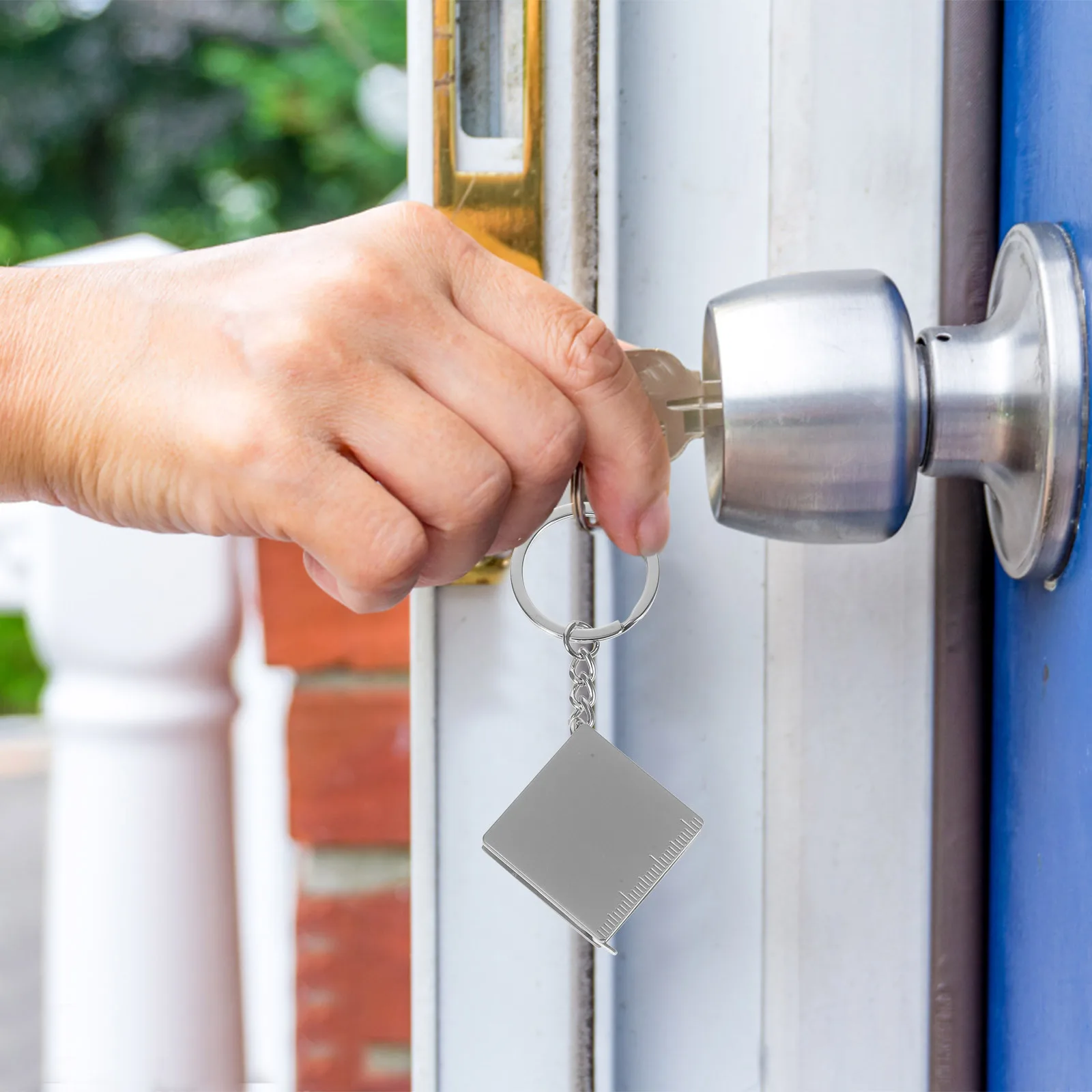 1pc 1M Metal Tape Measure Keychain Mini Portable Measuring Tool Retractable Slide Lock For Home Outdoor Use Instrument Accessory
1pc 1M Metal Tape Measure Keychain Mini Portable Measuring Tool Retractable Slide Lock For Home Outdoor Use Instrument Accessory