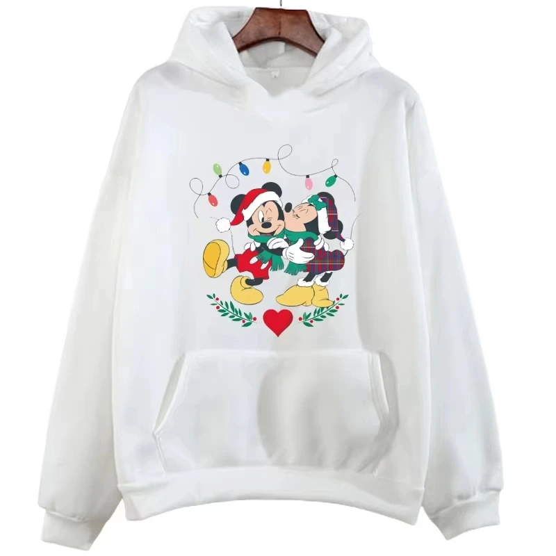 MINISO 2025 кавайный рождественский стиль Harajuku для мужчин и женщин, повседневный пуловер с круглым вырезом, топы с Микки и Минни Маус, толстовка с принтом Goofy
MINISO 2025 кавайный рождественский стиль Harajuku для мужчин и женщин, повседневный пуловер с круглым вырезом, топы с Микки и Минни Маус, толстовка с принтом Goofy