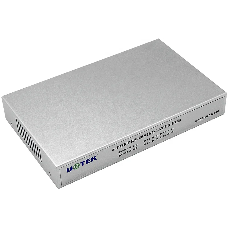 RS232/RS485 to 8 Ports RS485 Hub Serial Converter RS485 Hub Converter UOTEK UT-1208H
RS232/RS485 to 8 Ports RS485 Hub Serial Converter RS485 Hub Converter UOTEK UT-1208H