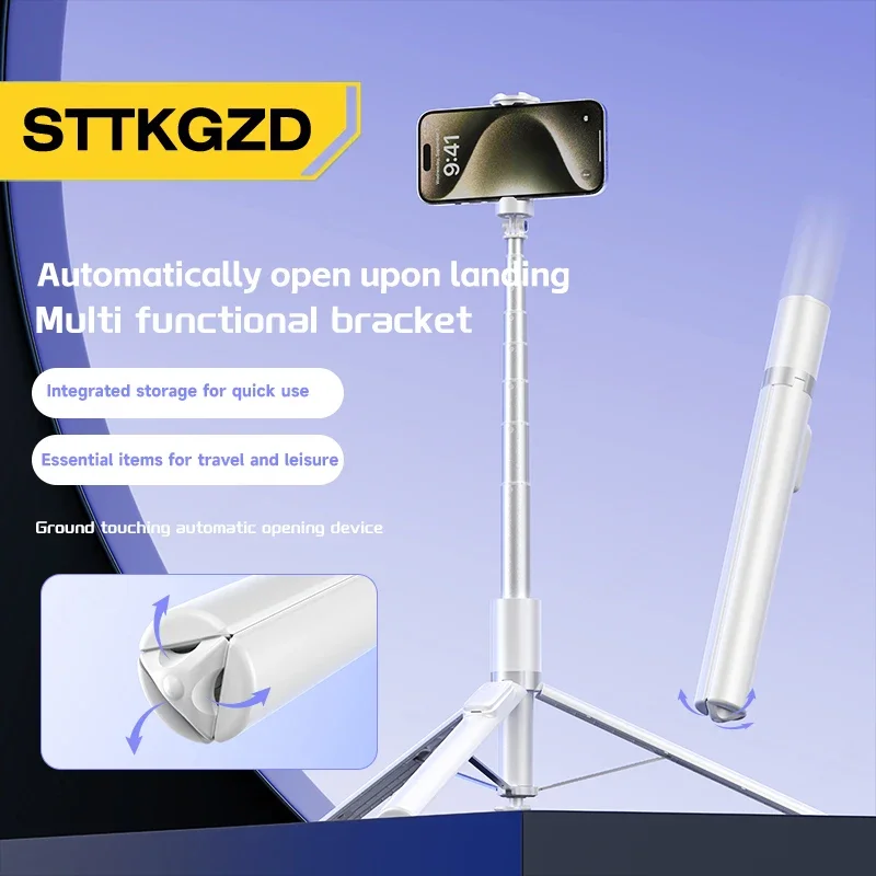 Палка для селфи 1,75 м, сверхдлинная эластичная портативная автоматически открывающаяся посадочная подставка для телефона, Bluetooth-пульт дистанционного управления, прямые трансляции
Палка для селфи 1,75 м, сверхдлинная эластичная портативная автоматически открывающаяся посадочная подставка для телефона, Bluetooth-пульт дистанционного управления, прямые трансляции