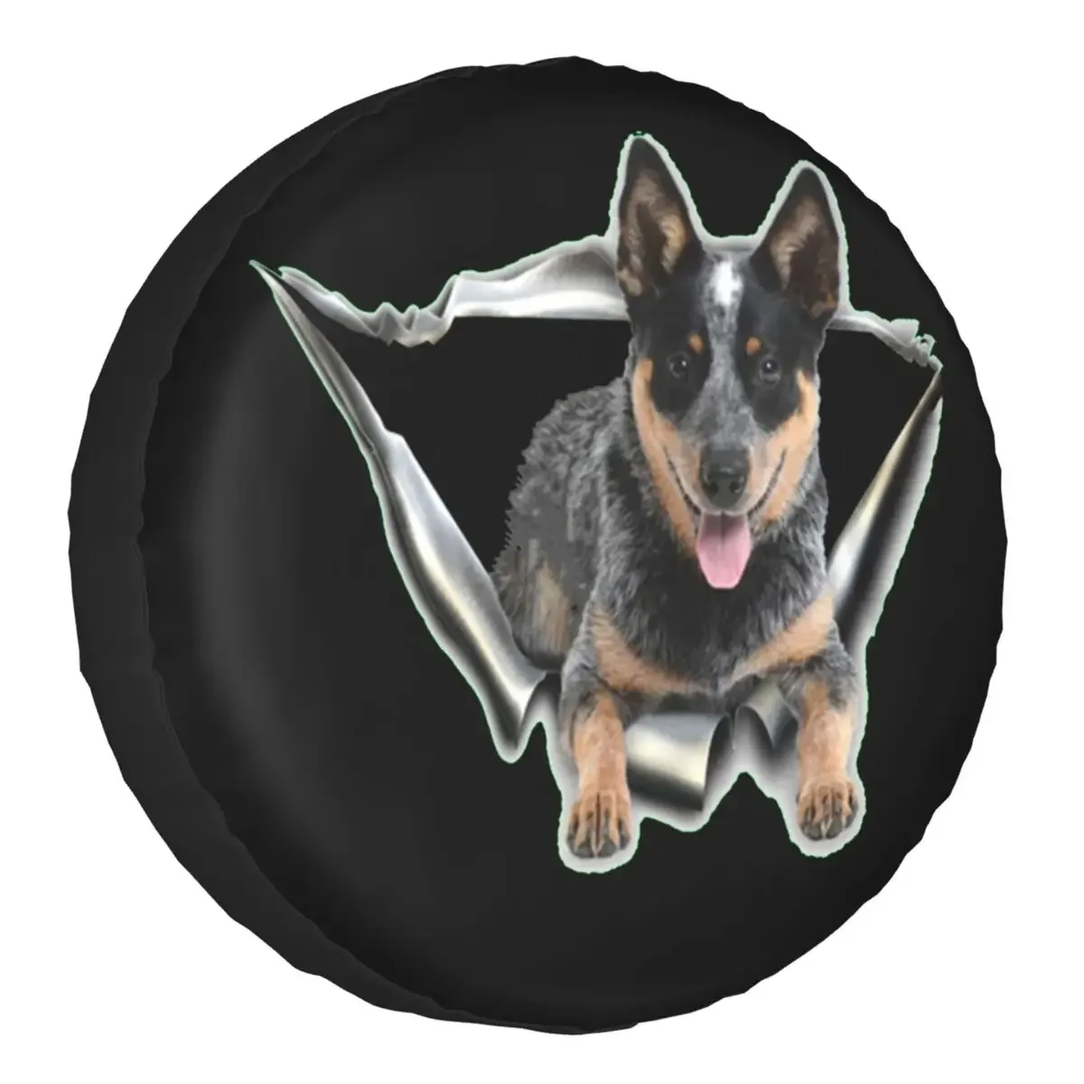 Cattle Dog 3D Print Pattern Spare Wheel Cover Universal for Mitsubishi Pajero 4WD RV Custom Dogs Art Tire Protector 14" 15" 16"
Cattle Dog 3D Print Pattern Spare Wheel Cover Universal for Mitsubishi Pajero 4WD RV Custom Dogs Art Tire Protector 14" 15" 16"
