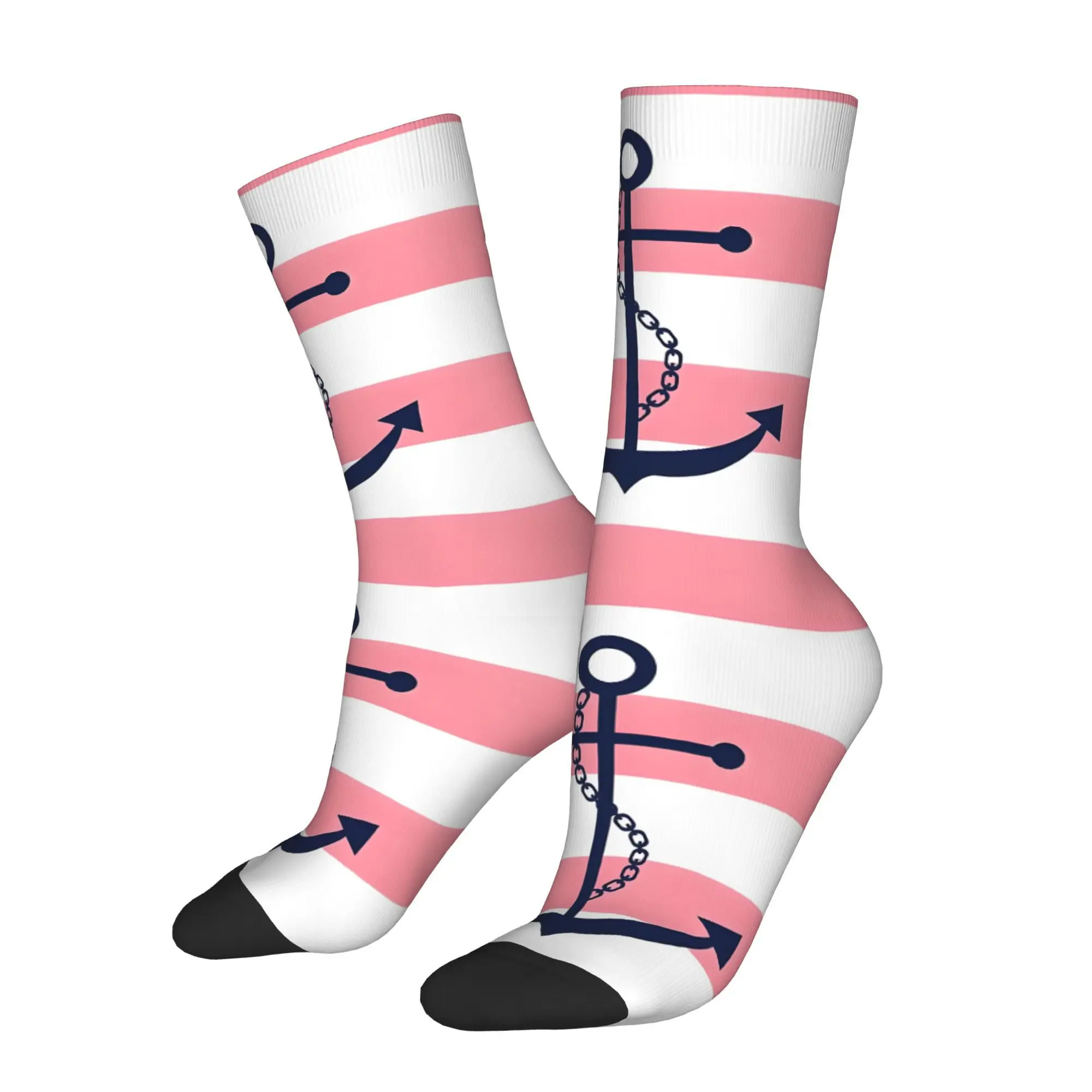 Зимние носки унисекс с синим якорем на розовых полосках Happy Socks Crazy Sock в уличном стиле
Зимние носки унисекс с синим якорем на розовых полосках Happy Socks Crazy Sock в уличном стиле