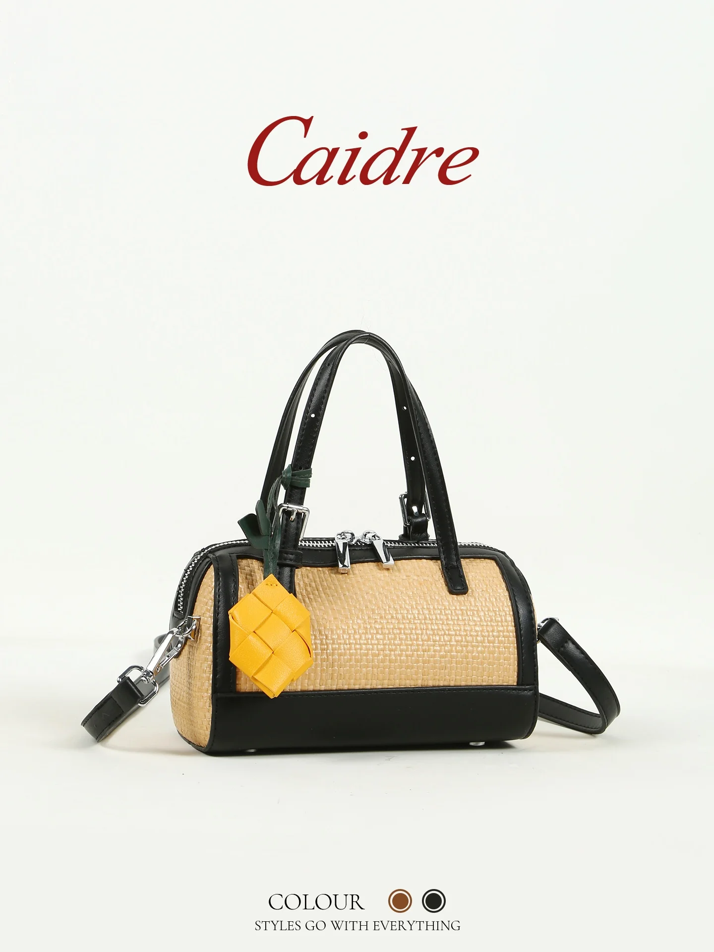 Caidre Women's Basket Weaving Handbag Commute Boston Pillow Crossbody Small Bag Soft PU Pure Color Shoulder Bag
Caidre Women's Basket Weaving Handbag Commute Boston Pillow Crossbody Small Bag Soft PU Pure Color Shoulder Bag