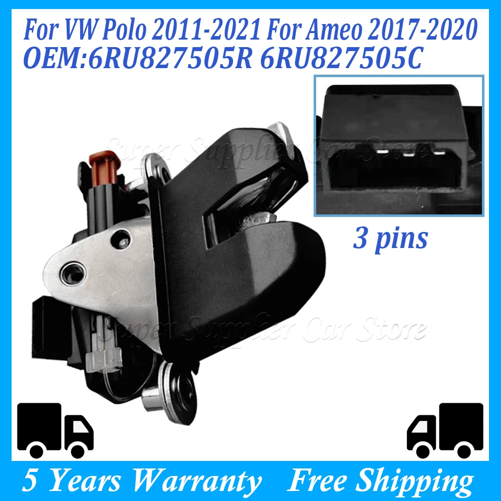 New Rear Tailgate Trunk Lid Mechanism Striking Plate Lock Block Latch For VW Polo 2011-2021 Ameo 2017-2020 6RU827505R 6RU827505C
New Rear Tailgate Trunk Lid Mechanism Striking Plate Lock Block Latch For VW Polo 2011-2021 Ameo 2017-2020 6RU827505R 6RU827505C