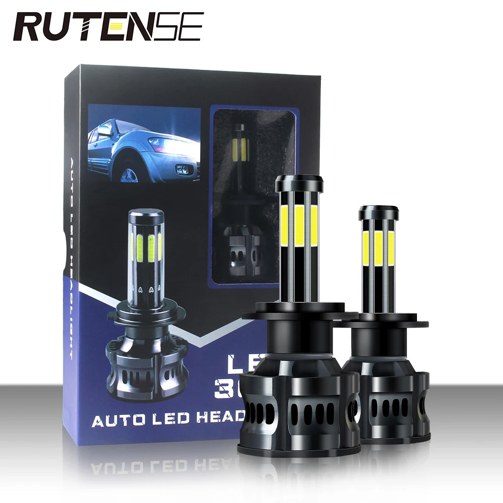 2pcs High Power Canbus 100W Auto Lamp H1 LED H7 H8 H9 9005 9006 H11 H13 9007 9008 Led Headlight Bulbs H4 8 Sides Car Light
2pcs High Power Canbus 100W Auto Lamp H1 LED H7 H8 H9 9005 9006 H11 H13 9007 9008 Led Headlight Bulbs H4 8 Sides Car Light