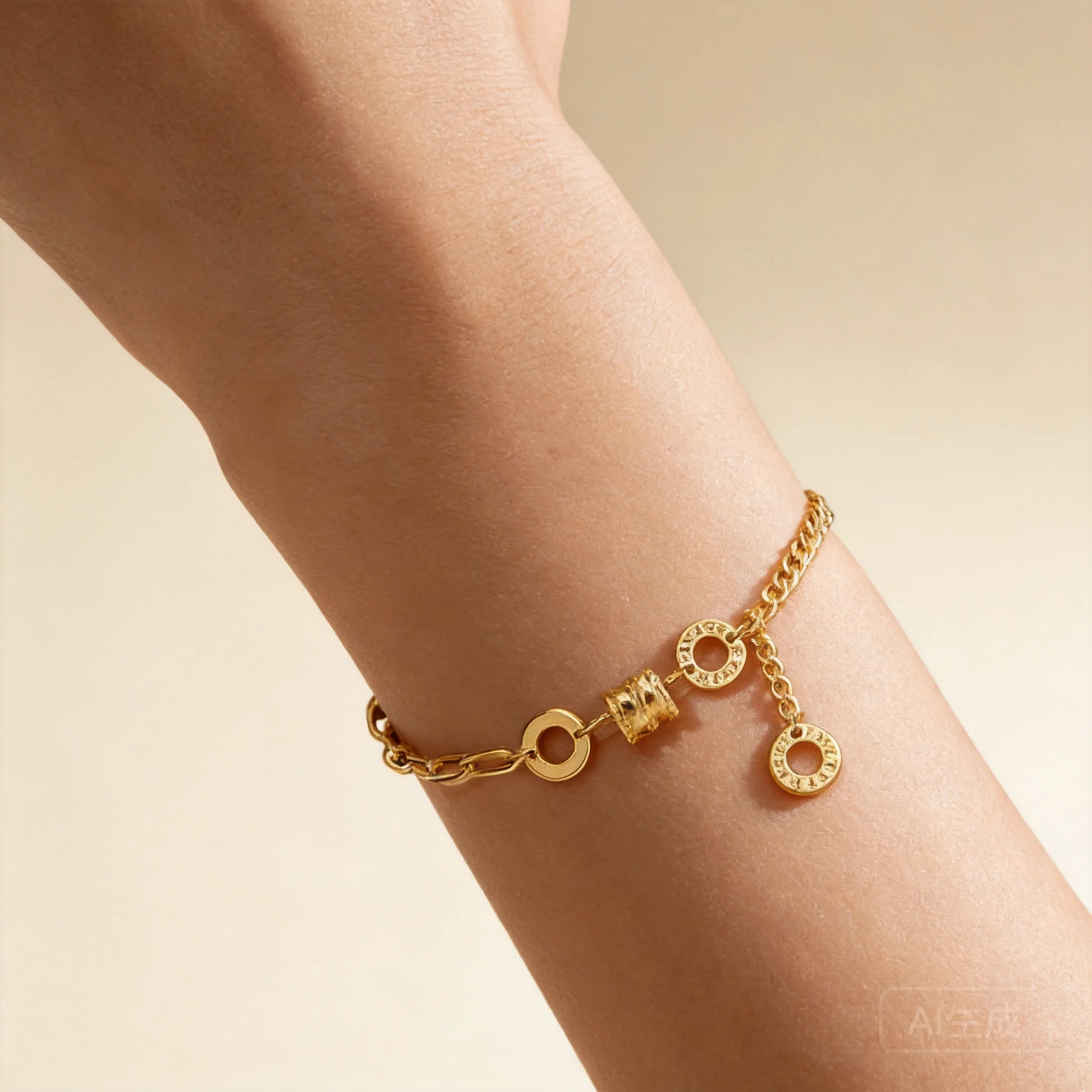 Chinese Style Lucky Gold Plated Bracelet For Women Feng Shui Wealth Good Fortune Small Waist Bead Clover Gourd Fashion Jewelry
Chinese Style Lucky Gold Plated Bracelet For Women Feng Shui Wealth Good Fortune Small Waist Bead Clover Gourd Fashion Jewelry