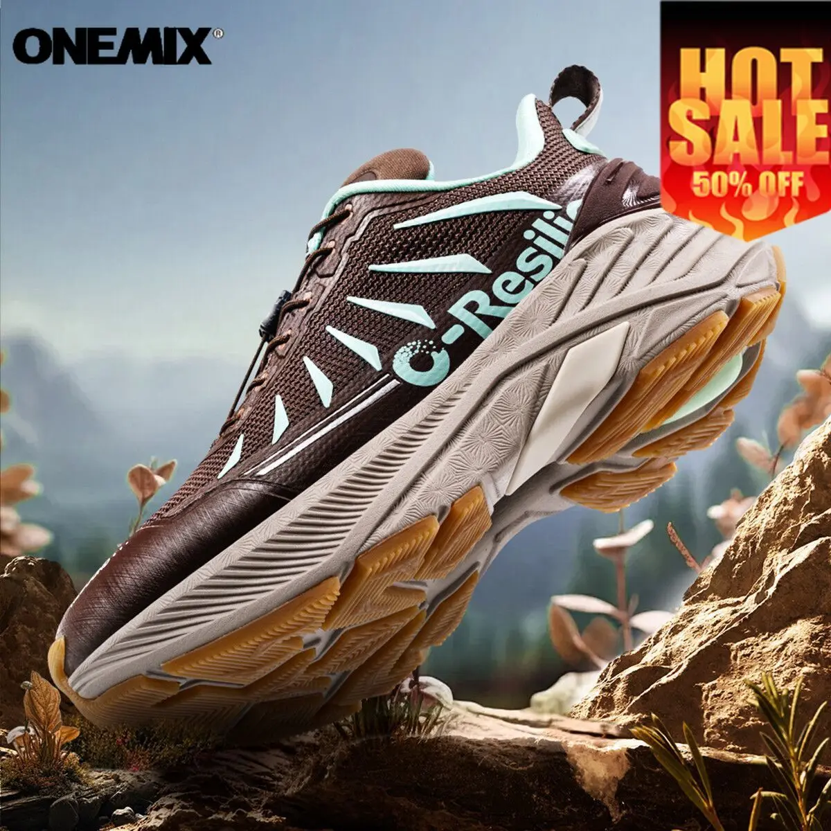 ONEMIX Trail Running Shoes Man Woman Sneakers Non-Slip Durable Hiking Unixex Athletic Anti-Slippery Breathable Sport Shoe
ONEMIX Trail Running Shoes Man Woman Sneakers Non-Slip Durable Hiking Unixex Athletic Anti-Slippery Breathable Sport Shoe
