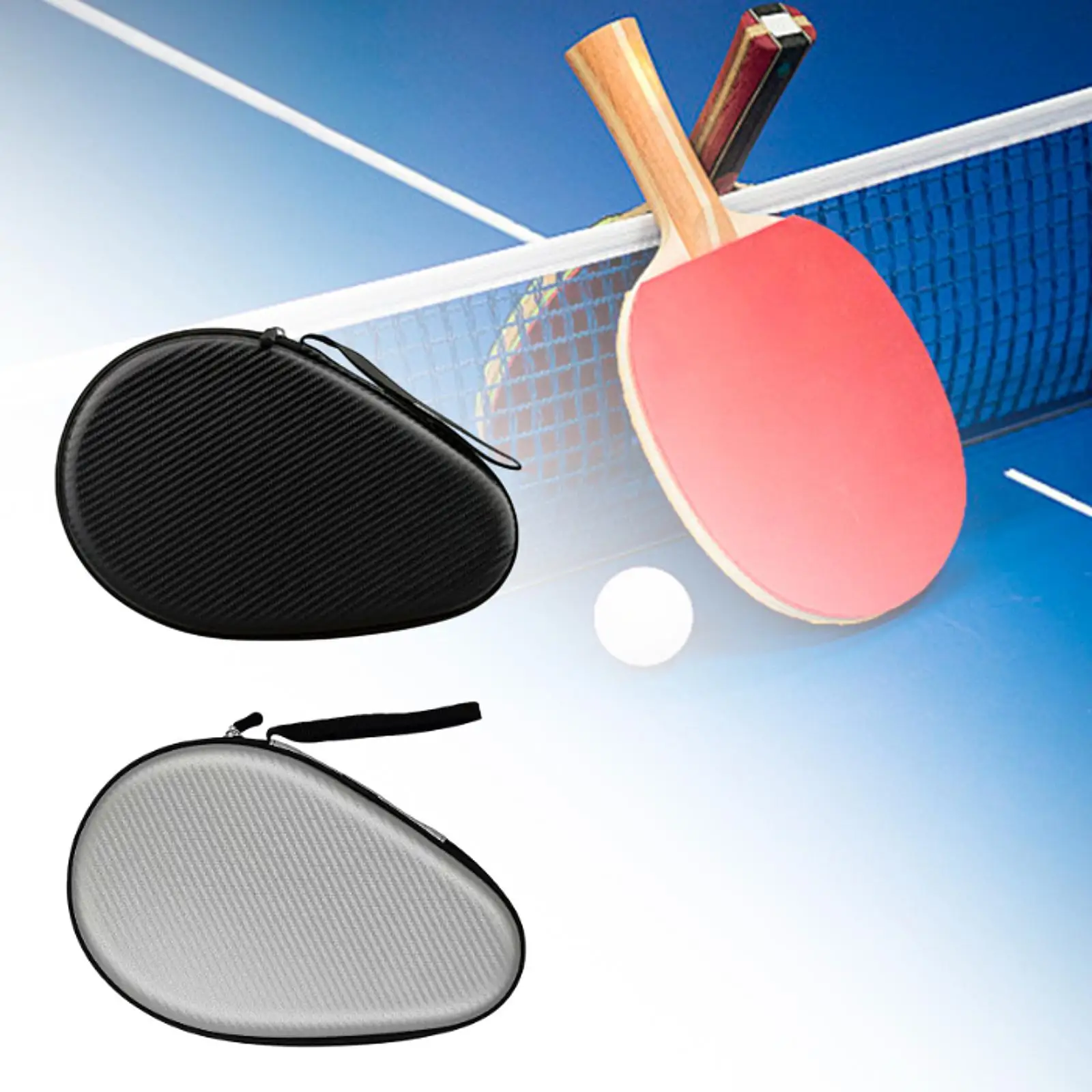 Table Tennis Racket Case Easy Carrying Protect Cover Table Tennis Paddle Bag for Sport Competition Outdoor Indoor Travel
Table Tennis Racket Case Easy Carrying Protect Cover Table Tennis Paddle Bag for Sport Competition Outdoor Indoor Travel
