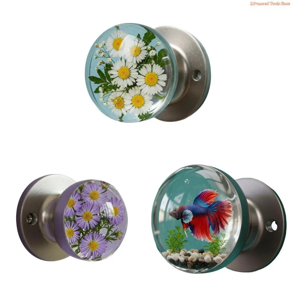 Unique Round Resin Door Knob With Florals Designs Sturdy Metal Cores Hardware W91B
Unique Round Resin Door Knob With Florals Designs Sturdy Metal Cores Hardware W91B