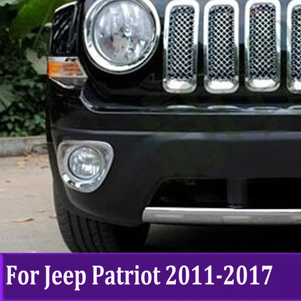 Front Fog Light Lamp Foglights Trim Cover Sticker For Jeep Patriot 2011-2012 2013 2014 2015 2016 2017 Chrome Accessories
Front Fog Light Lamp Foglights Trim Cover Sticker For Jeep Patriot 2011-2012 2013 2014 2015 2016 2017 Chrome Accessories
