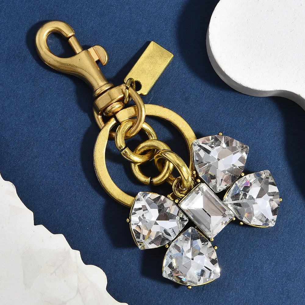 6pcs Keychain Alloy Bow Glass Shaped Pendants For Bag Charm
6pcs Keychain Alloy Bow Glass Shaped Pendants For Bag Charm