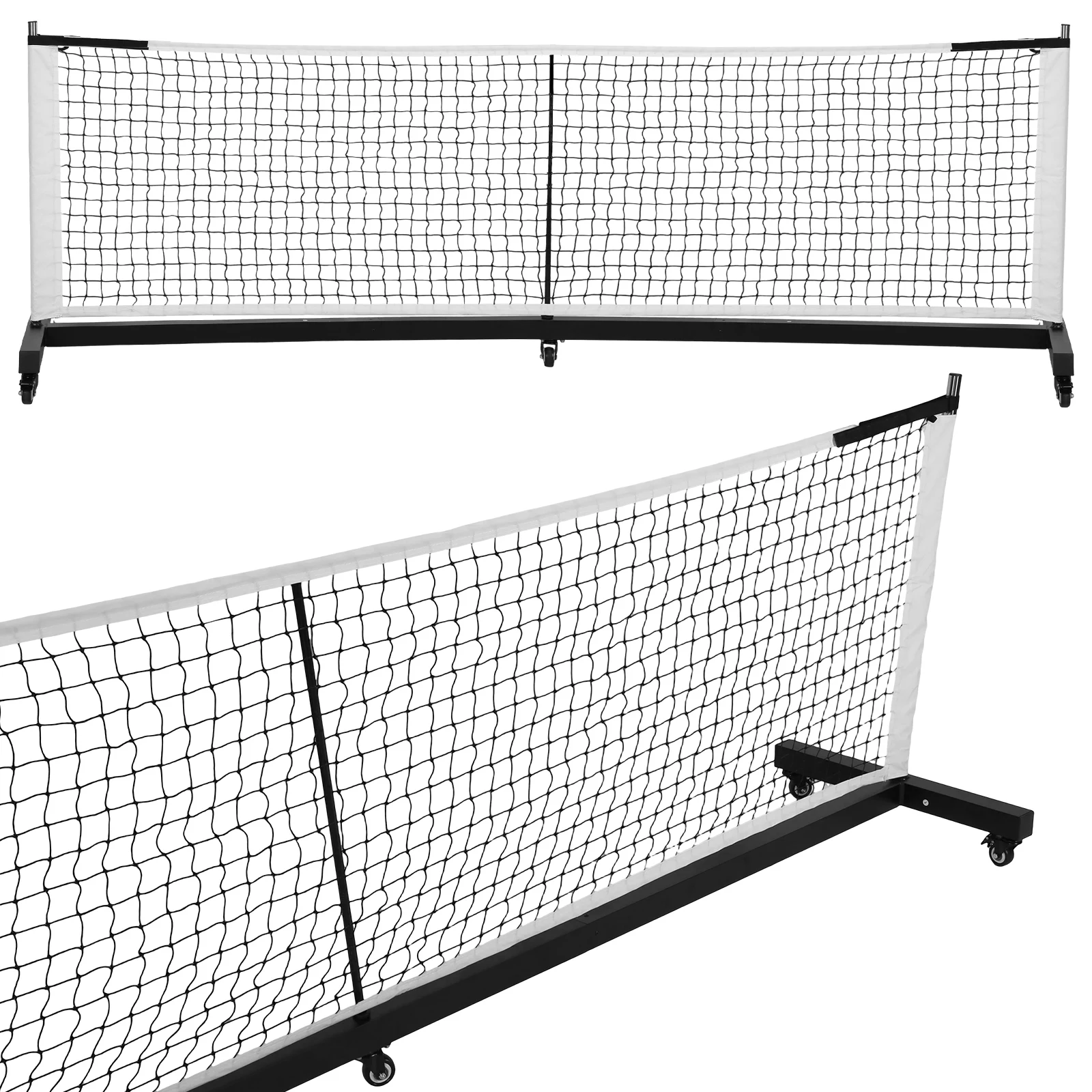 Профессиональная сетка для игры в пиклбол с колесами, 22 фута, легкая, для турниров, тенниса, подъездных путей и задних дворов
Профессиональная сетка для игры в пиклбол с колесами, 22 фута, легкая, для турниров, тенниса, подъездных путей и задних дворов