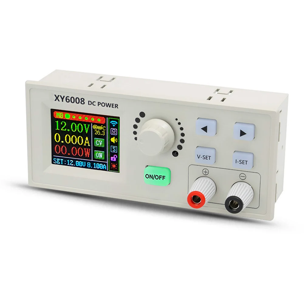 XY6008 CNC Adjustable DC Power Supply 60V 8A 480W with LCD Display and Remote Control for Laboratory and Industrial Use
XY6008 CNC Adjustable DC Power Supply 60V 8A 480W with LCD Display and Remote Control for Laboratory and Industrial Use